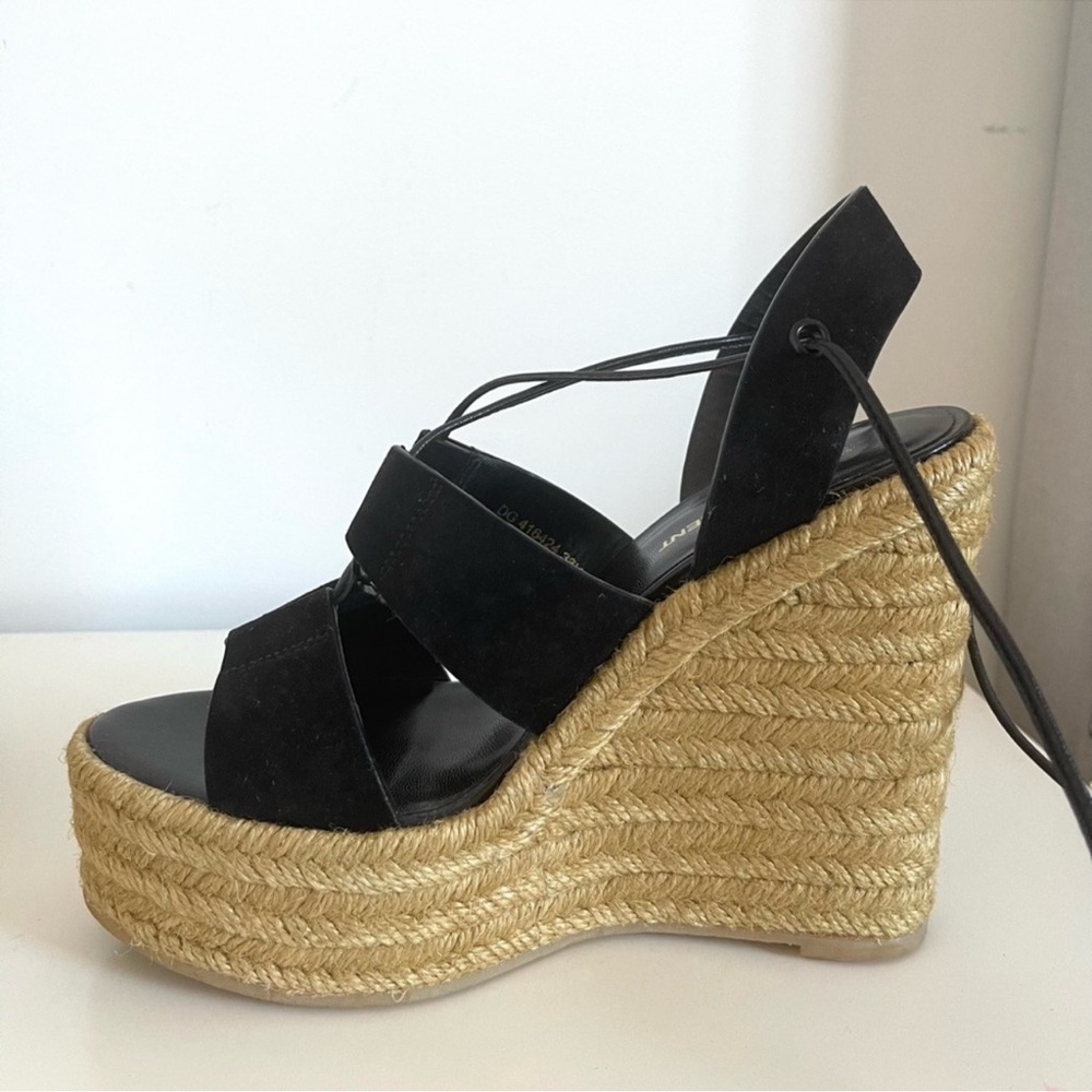 NEW IN BOX AUTHENTIC YSL LACE UP ESPADRILLES - Picture 4 of 12